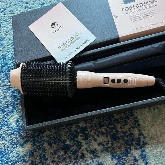 Calista Perfecter Oval 1.25” Volumizing Brush Light Pink - Picture 3 of 5